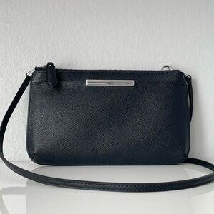 TUMI Leather Clutch/Crossbody Bag